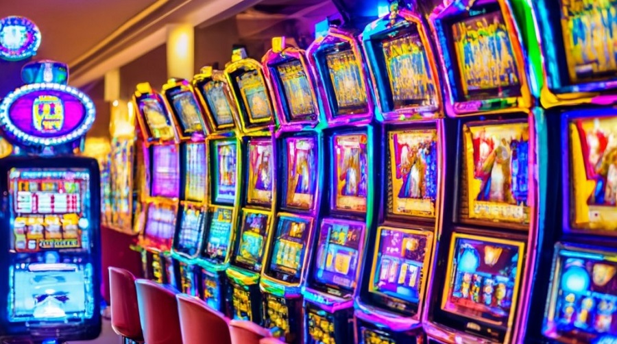 Machines à sous dans le casino