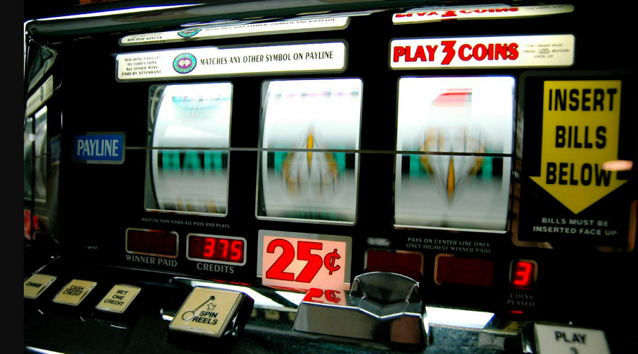 Machines à sous dans le casino