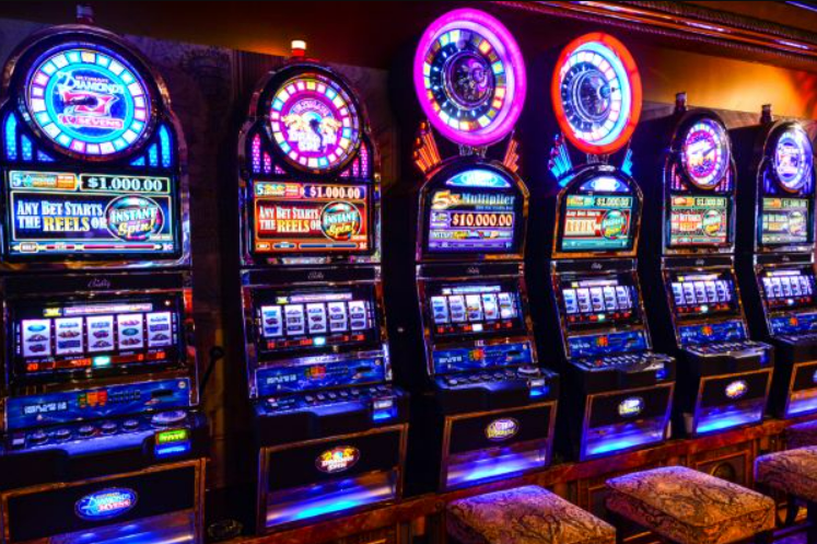 Machines à sous dans le casino