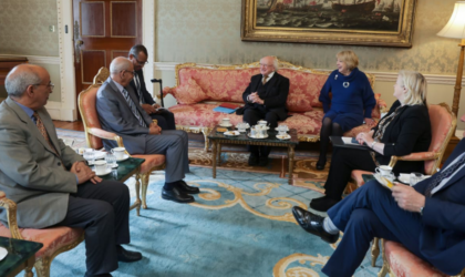 Sahara Occidental : le président Brahim Ghali en visite officielle en Irlande