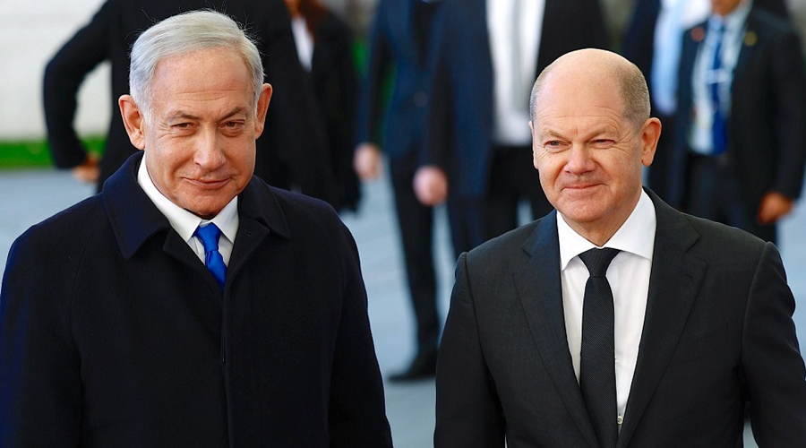 Netanyahou Scholz