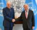 Ahmed Attaf s’entretient à New York avec le secrétaire général de l’ONU Antonio Guterres