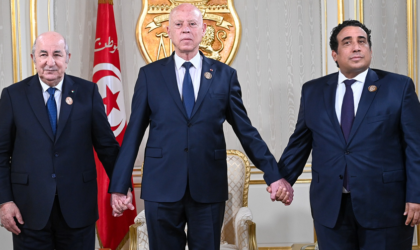 La réunion entre les présidents algérien, tunisien et libyen à Tunis vue de Paris