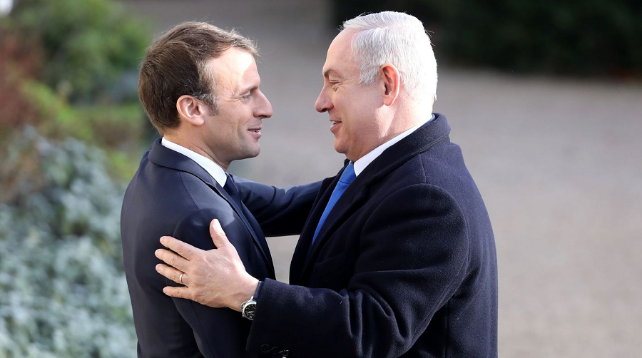 Macron Israël