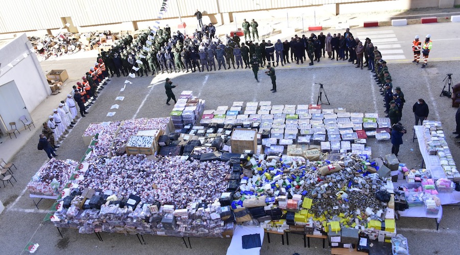 Incinération de plus de 10 tonnes de kif traité, 529 kg de cocaïne et autres dans la 1re Région militaire