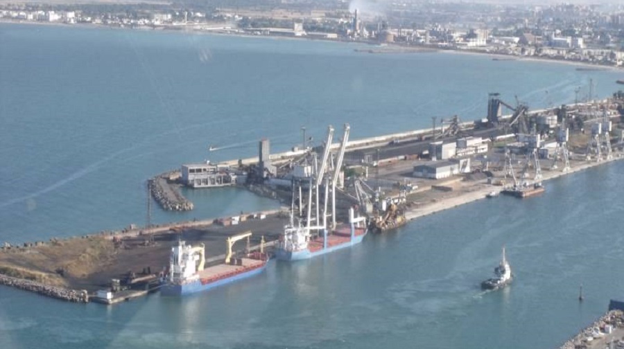 port Annaba expéditions algériennes de produits miniers