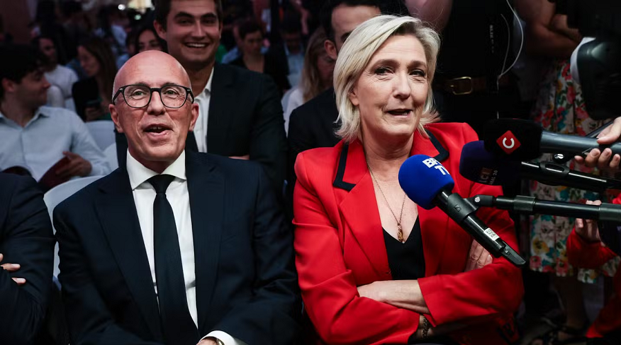 Eric Ciotti Marine Le Pen