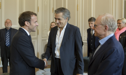 Le discours de guerre du président français dicté par Bernard-Henri Lévy