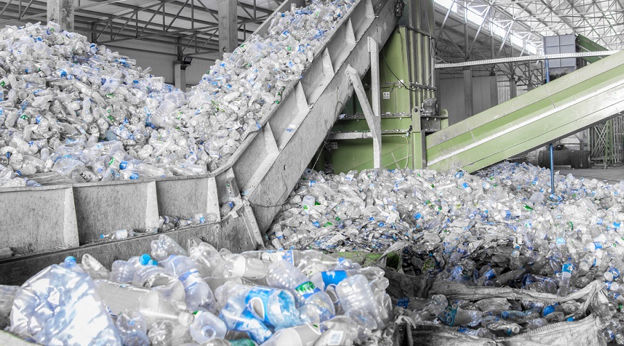 collecte de plastique