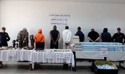 Démantèlement d’un réseau criminel international organisé à Alger