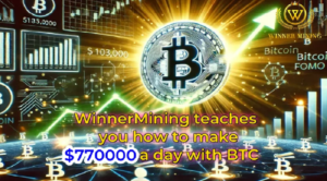 Join WinnerMining — Mine your own BTC every day