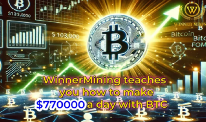 Join WinnerMining — Mine your own BTC every day