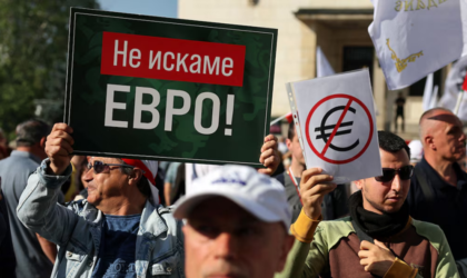 Les Bulgares manifestent contre l’introduction de l’euro et réclament un référendum