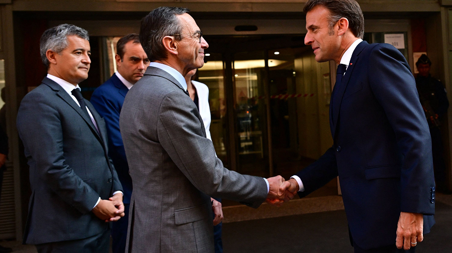 Macron Retailleau Darmanin