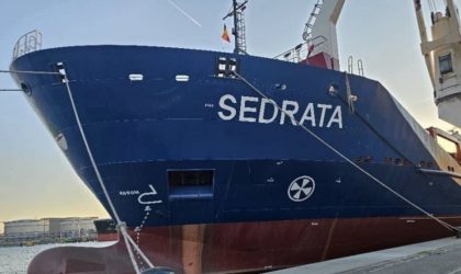 Le navire Sedrata accoste au port d’Alger après un blocage de plus de 3 ans à Anvers