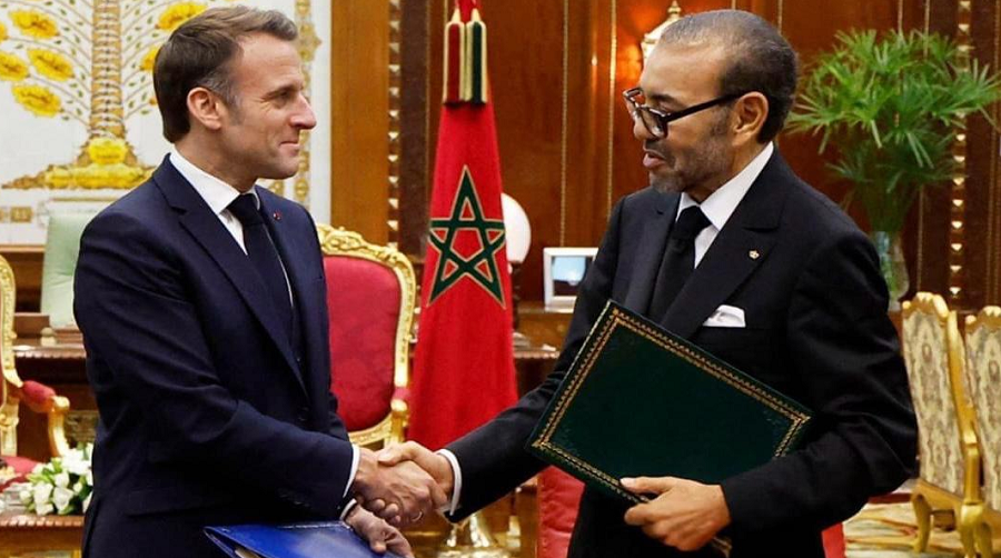 Macron Mohammed VI