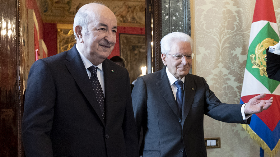 Tebboune Mattarella