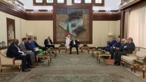 Le président de la République reçoit le haut conseiller des Etats-Unis d’Amérique pour l’Afrique