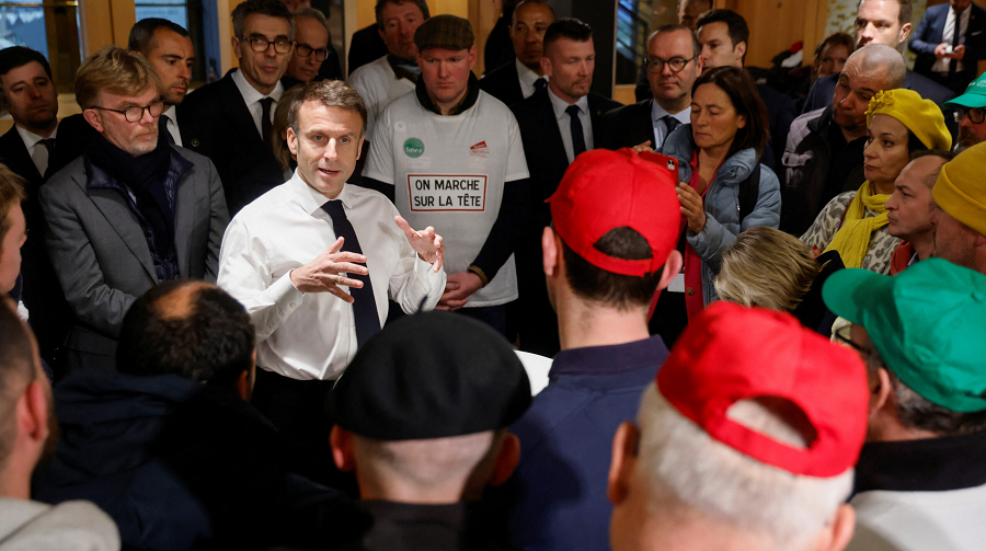 Macron agriculteurs
