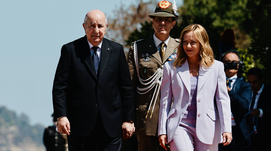 Tebboune Meloni