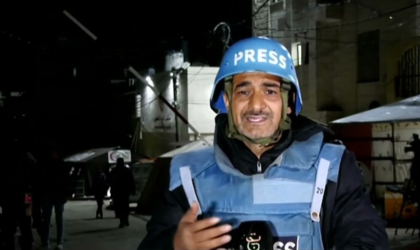 L’armée israélienne bombarde le bureau du correspondant de la Télévision algérienne à Gaza